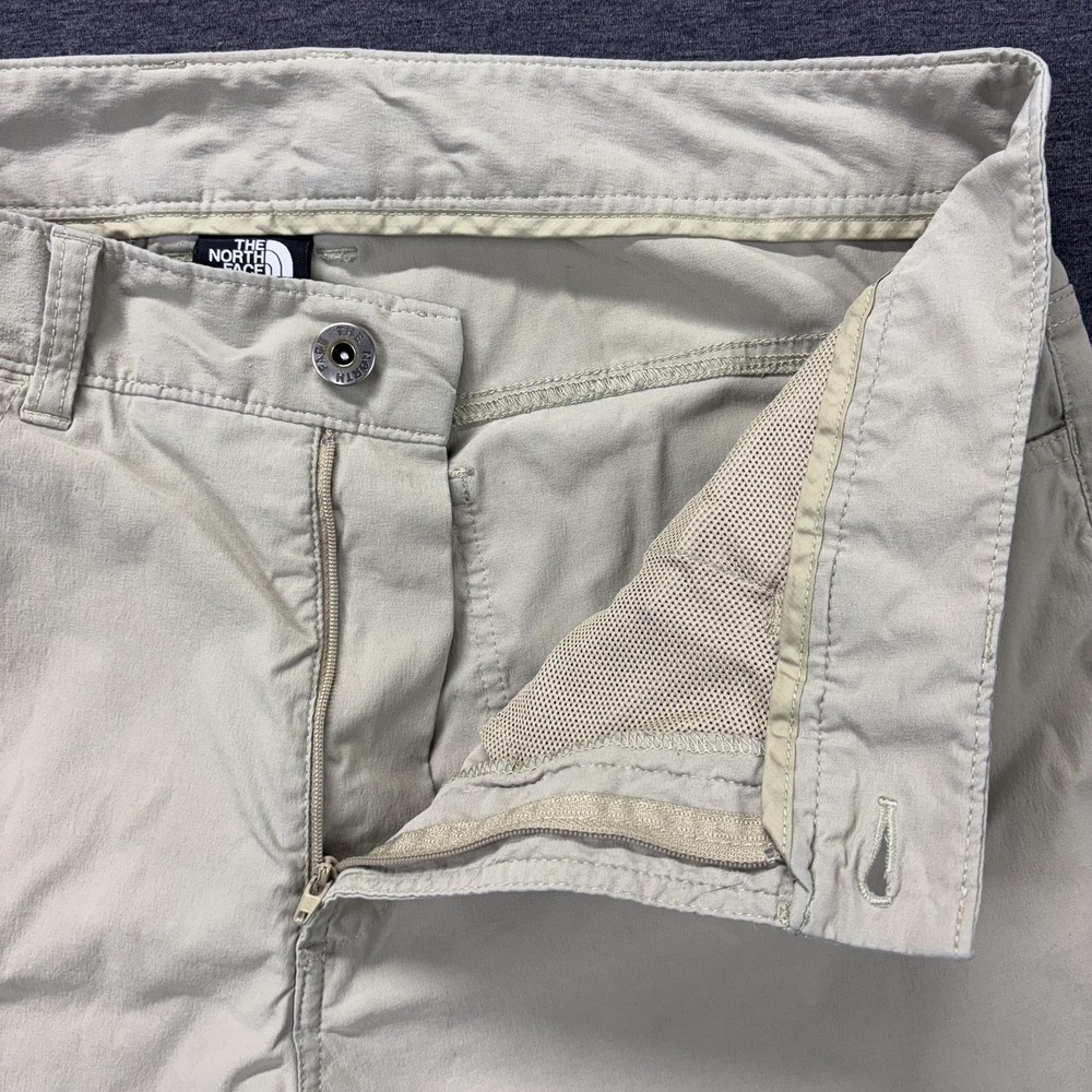The North Face Pants Mens 36x31 Beige Nylon Stretch Hiking Travel Khaki Chino‎ - Picture 9 of 13